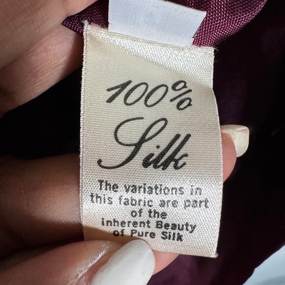 Vtg David Hayes Saks Fifth Avenue Women 6 Dress Blue Polka Dot Silk Shift Retro - Picture 4 of 15